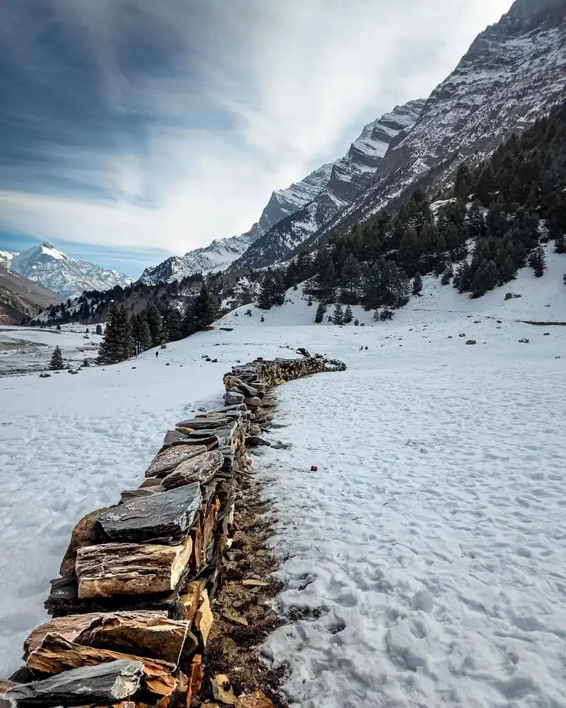 Snowbound Valley