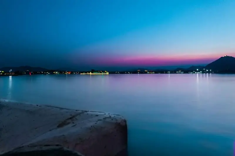 Blue Hour Lake
