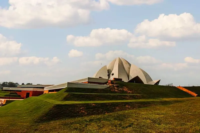 Lotus Temple Lawn