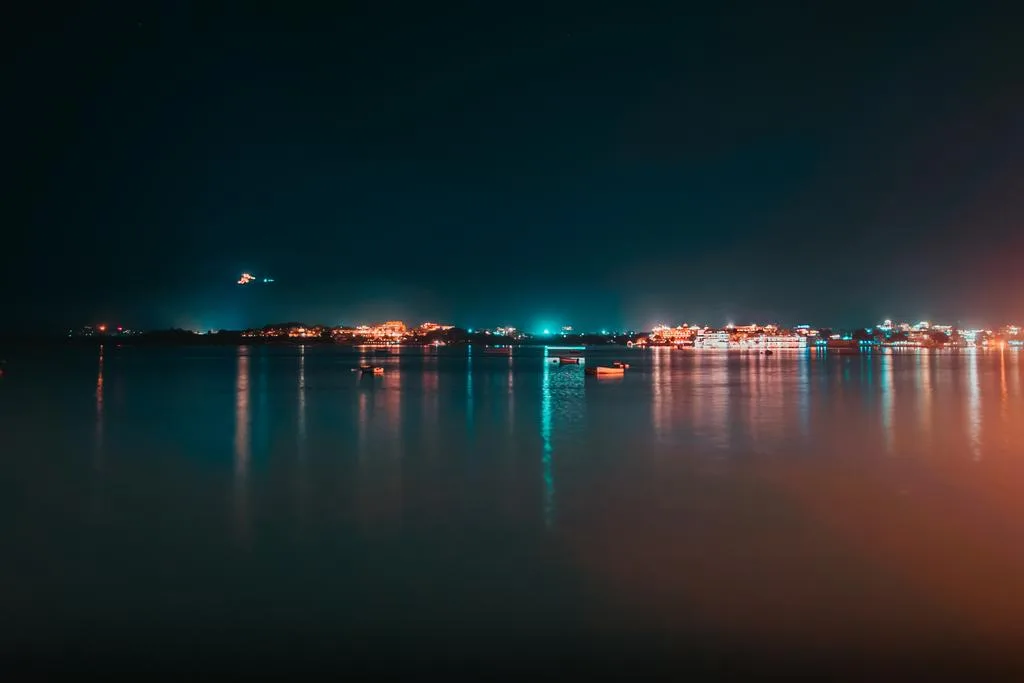 Night Lights on the Lake