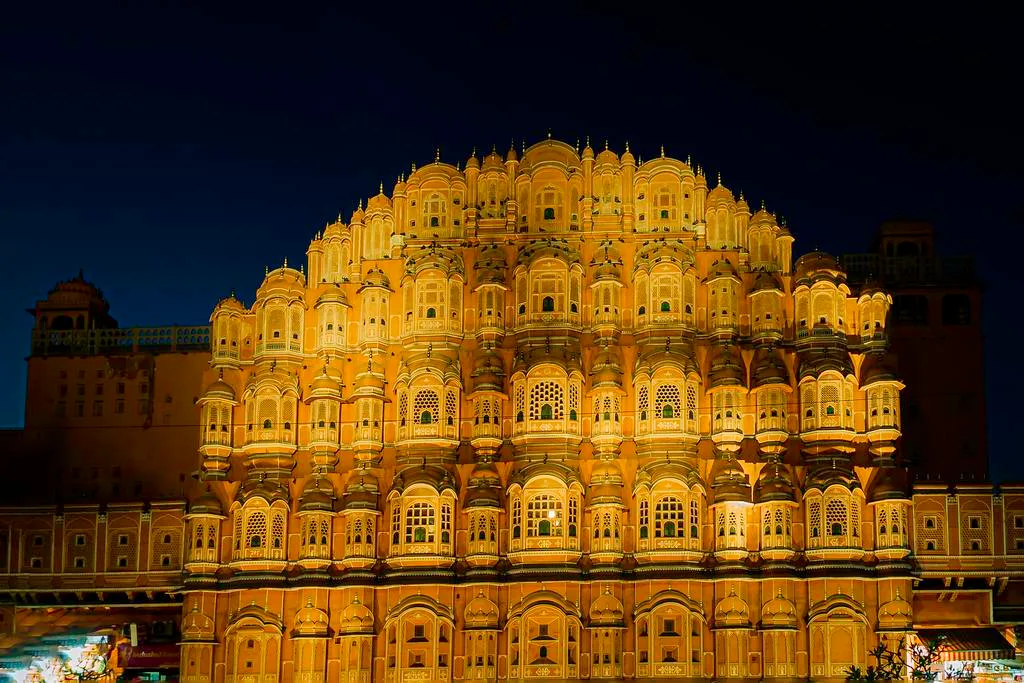 Hawa Mahal at Night