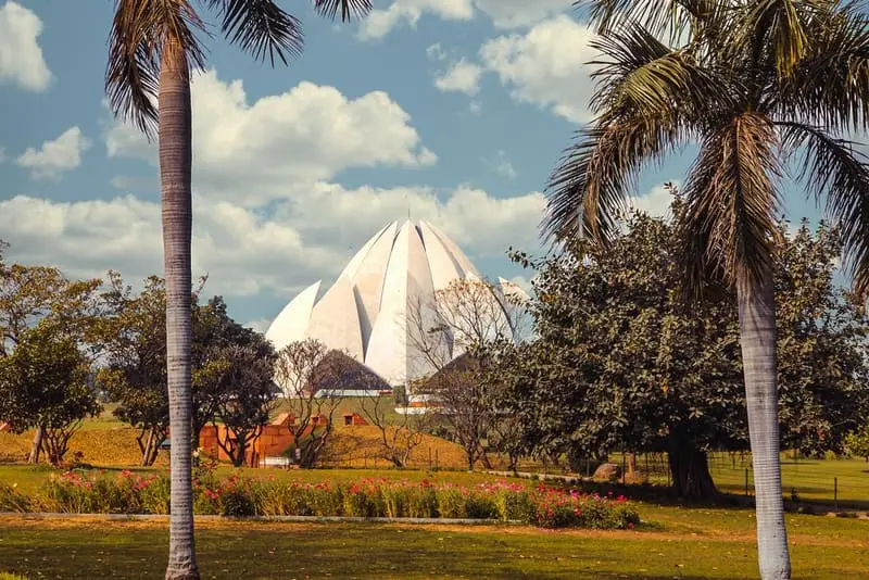 Lotus Temple Afternoon