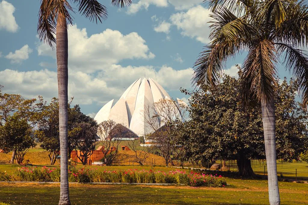 Lotus Temple Afternoon